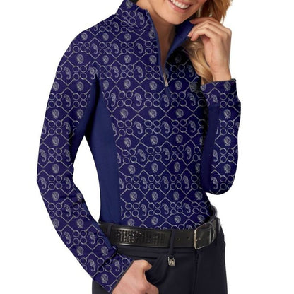 Romfh Ladies Print LS Sun Shirt