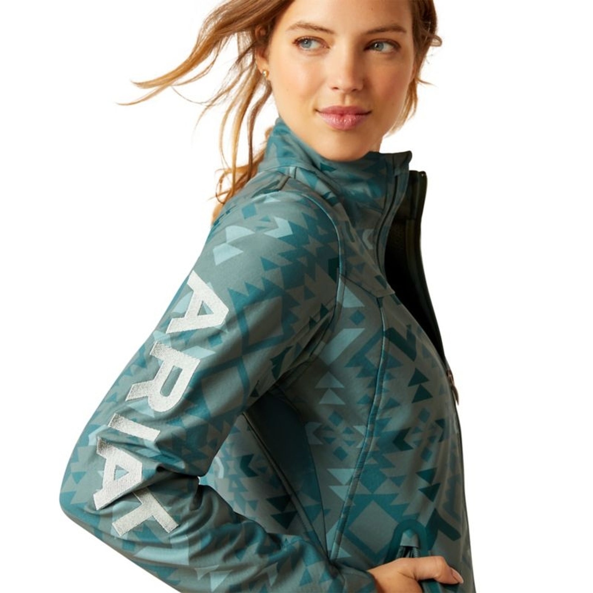 Ariat Ladies New Team Print Softshell
