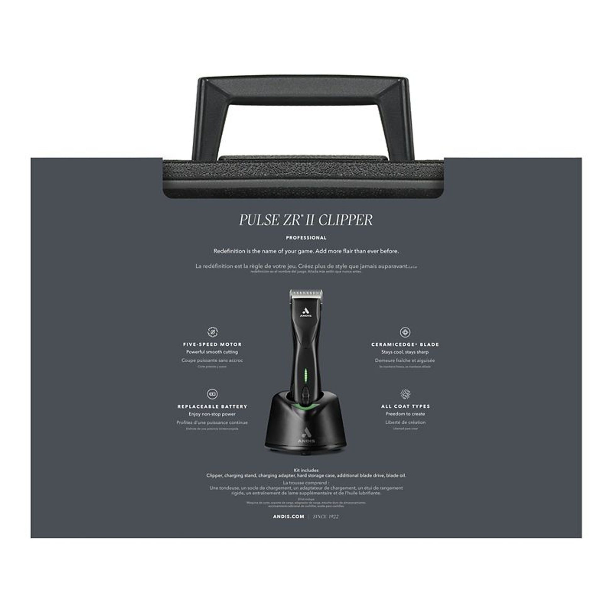 Andis Pulse ZR II Grooming Clippers
