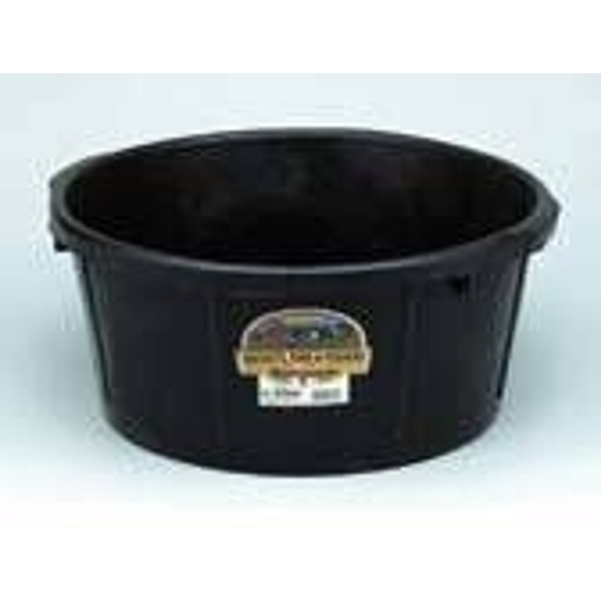 Rubber All Purpose Tub Hp 6.5 Gal Black