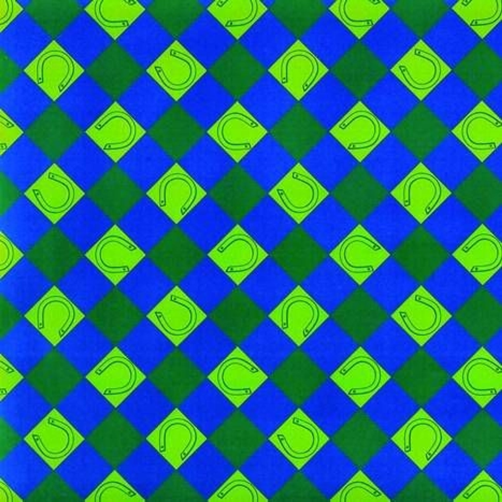 Lucky You Gift Wrap Blue