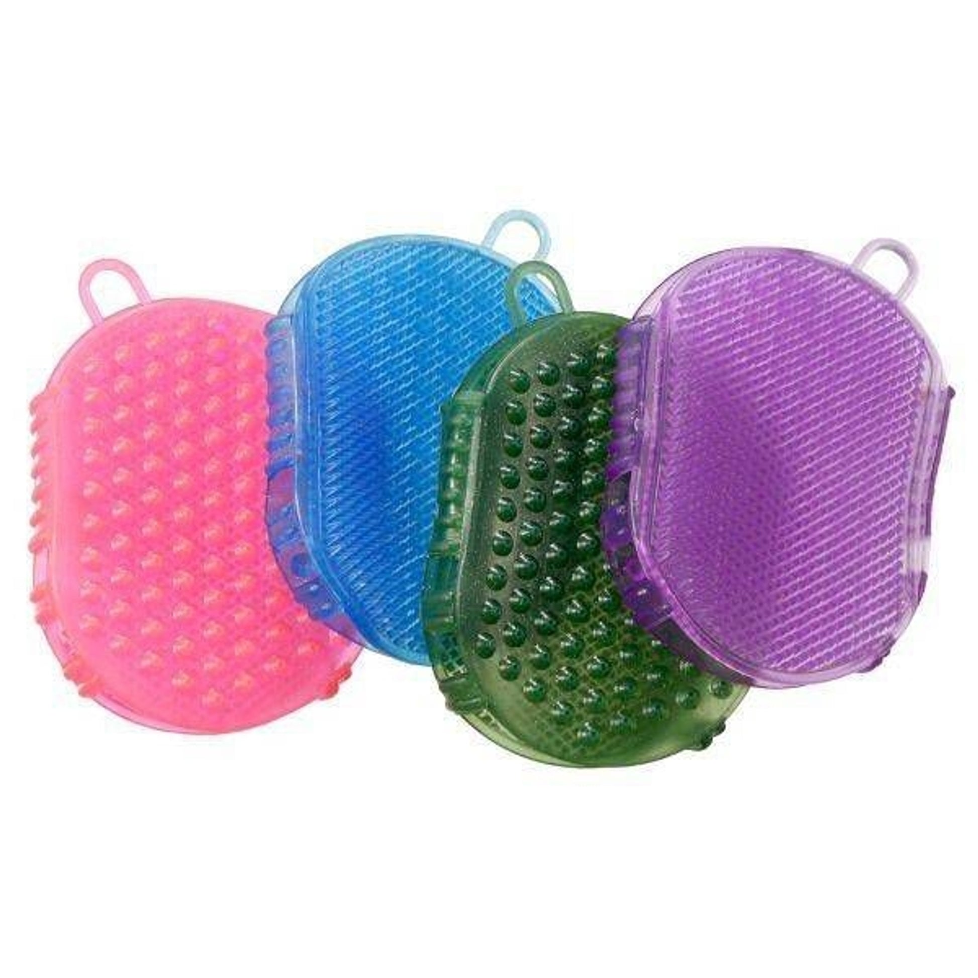 Tough1 Rubber Jelly Scrub Mitt 6 Pack