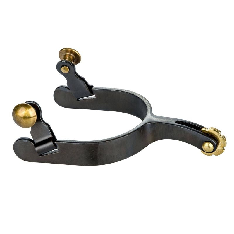Tabelo BS Short Shank Roping Spurs Mens