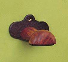 Horse Fare Cast Iron/Wood Strap Hook