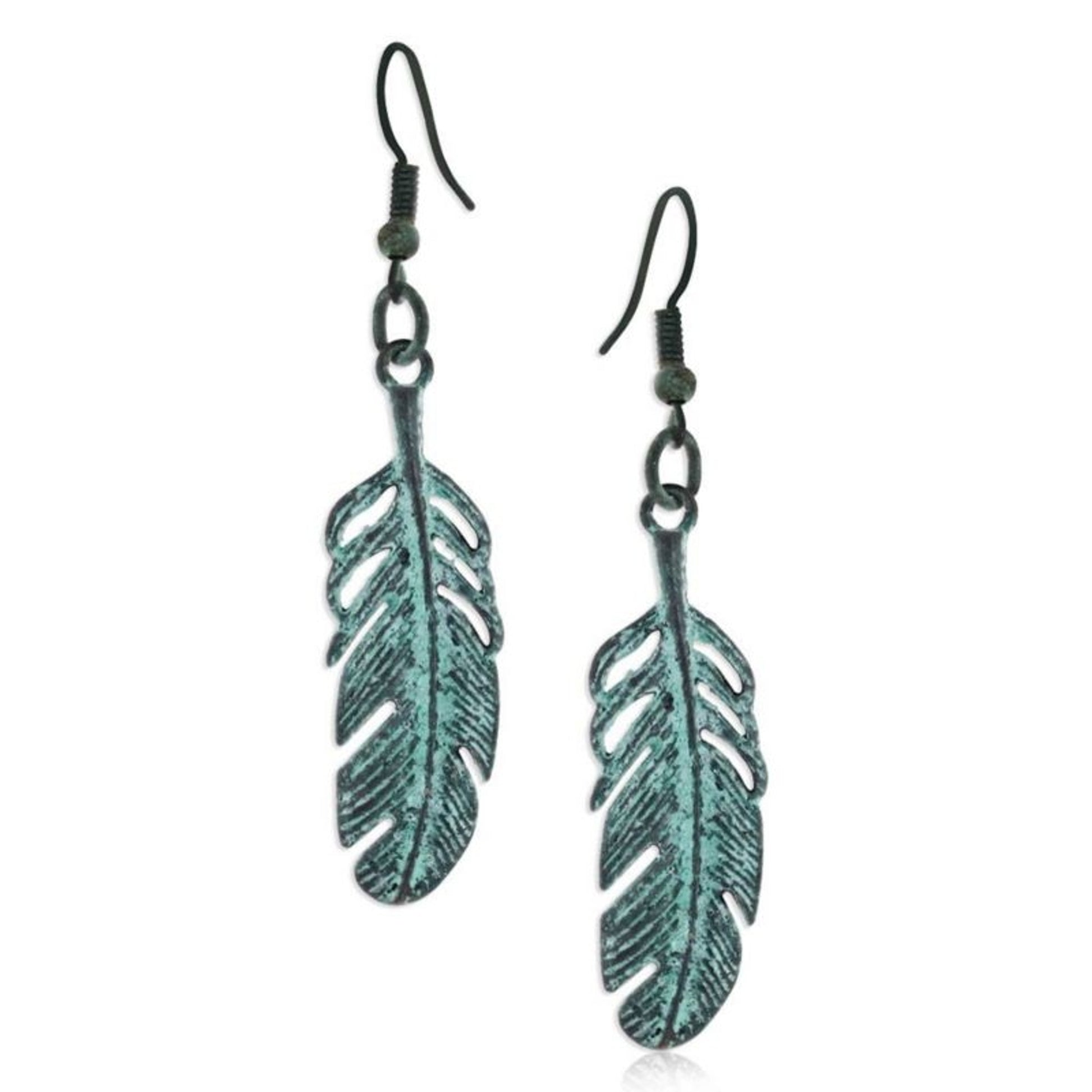 Montana Silversmiths Feather-Flying Earrings