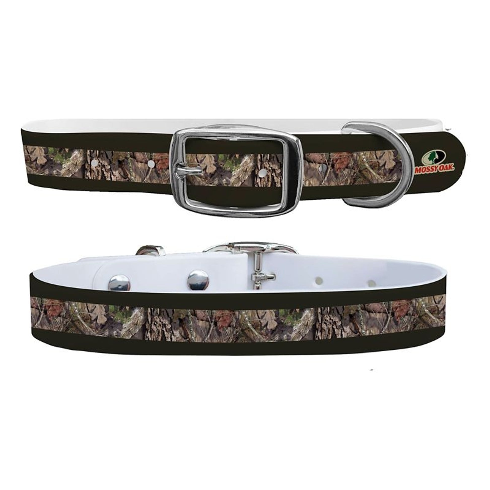 C4 Dog Collar Mossy Oak Green Stripes Collar XL