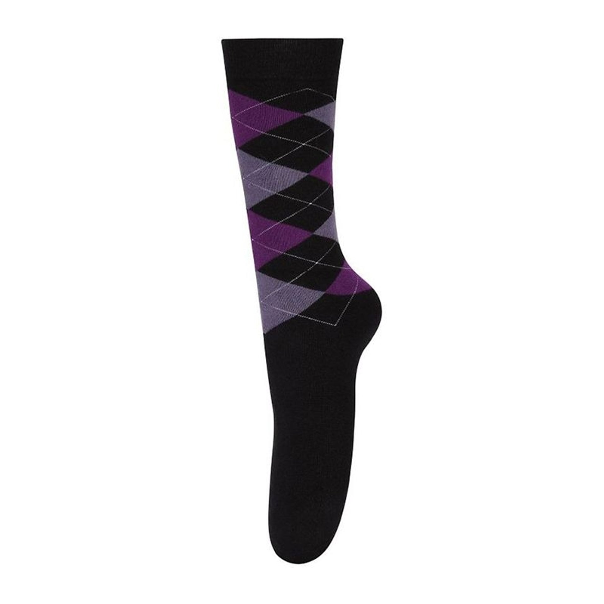 TuffRider Argyle Winter Socks
