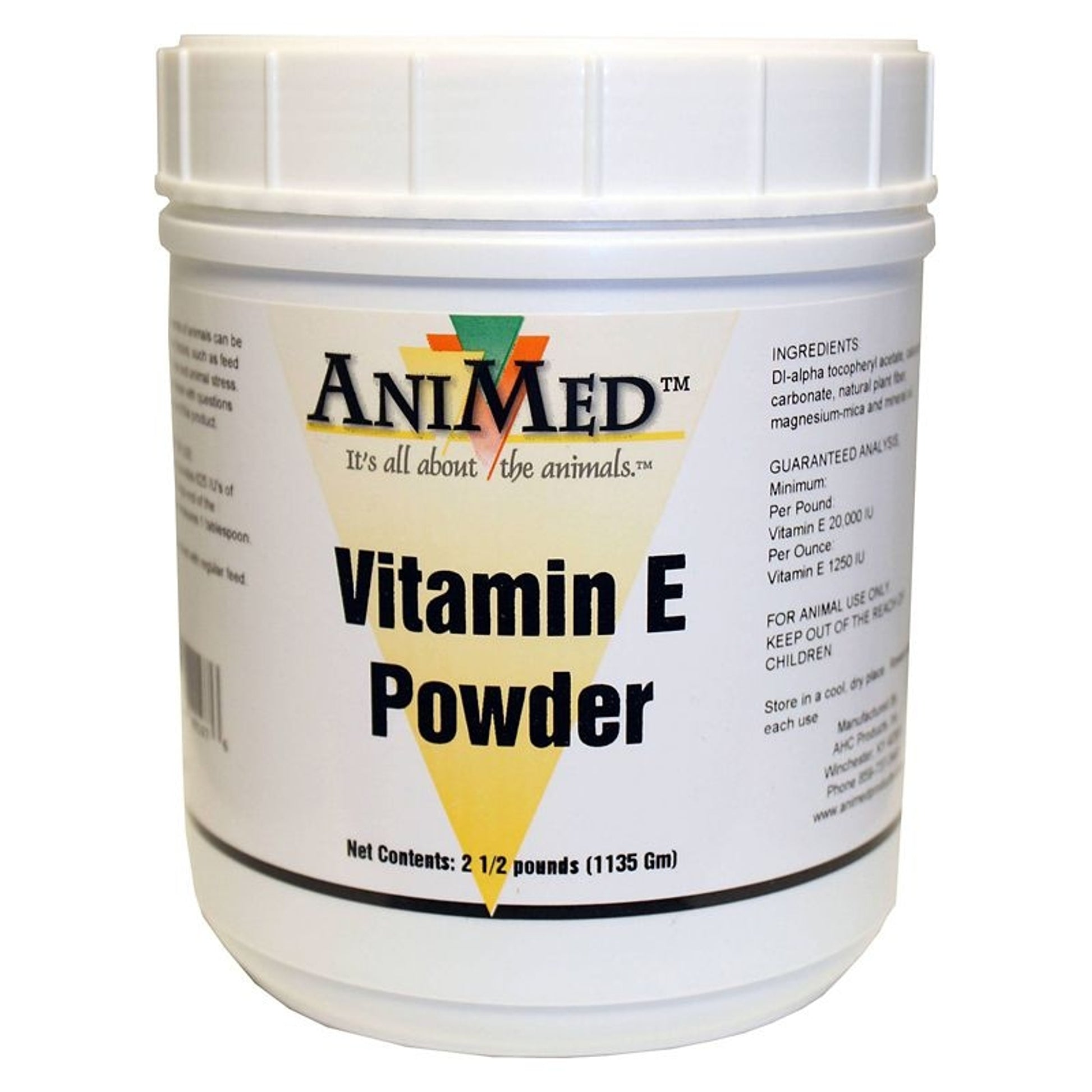 AniMed Vitamin E Powder 2.5lb