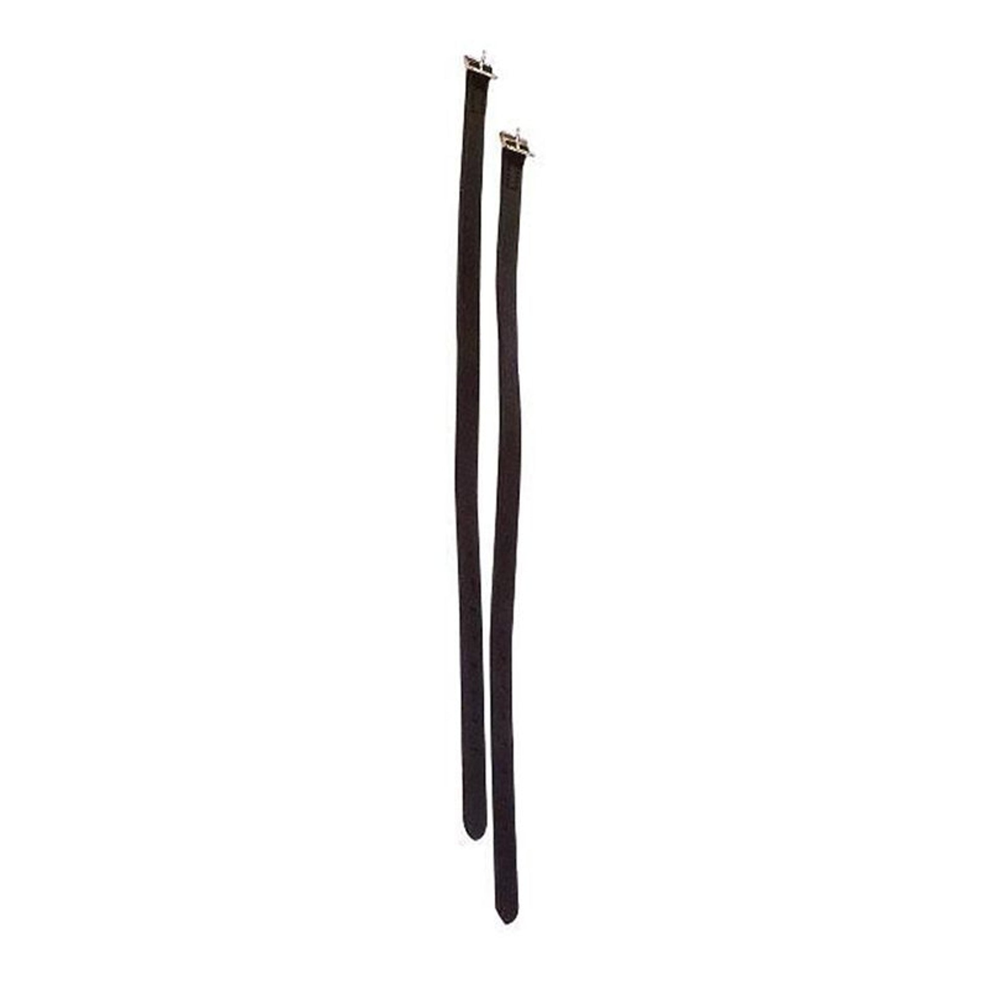 Perris Adult Deluxe Spur Straps Adult Bk/Wh