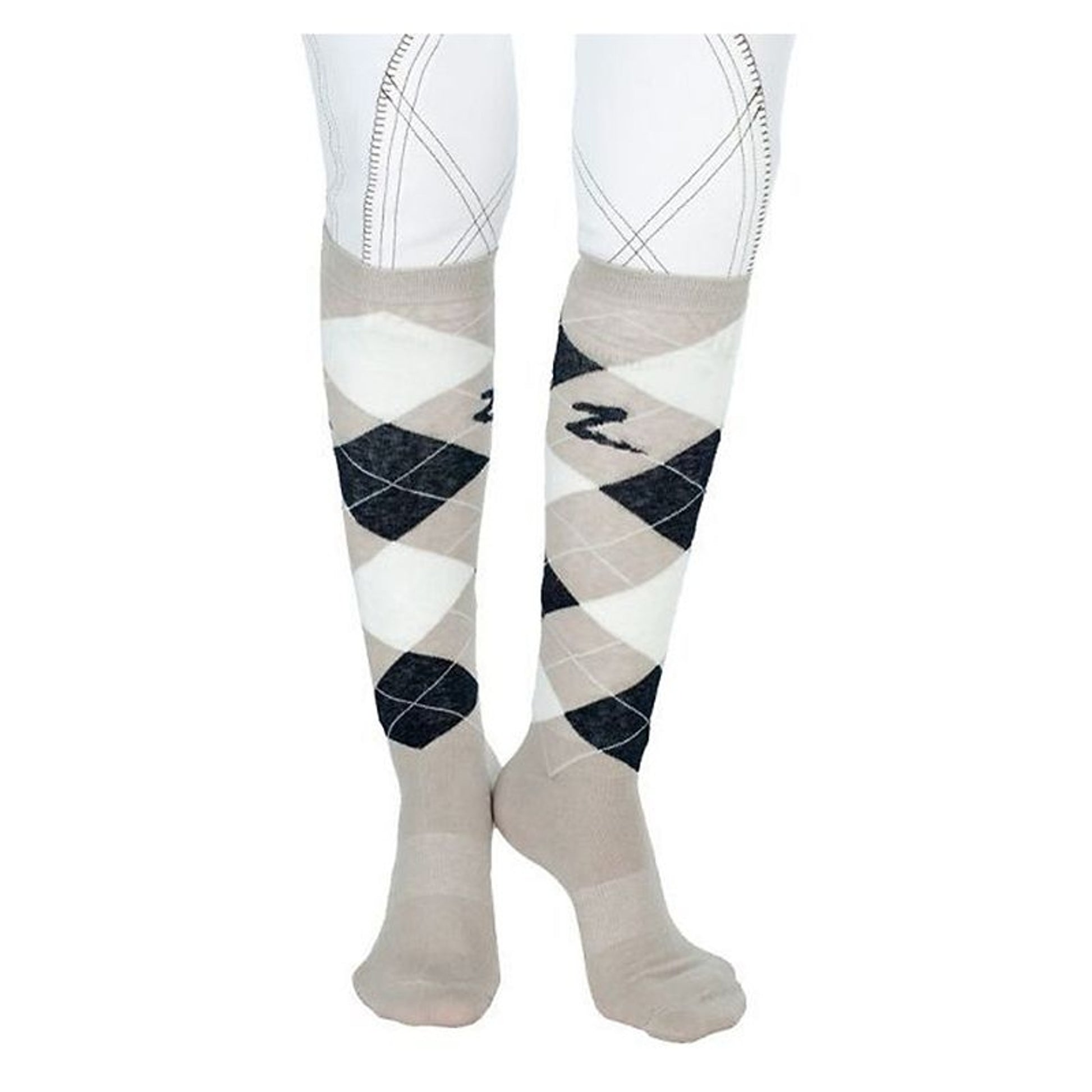 Horze Mens Holly Argyle Socks