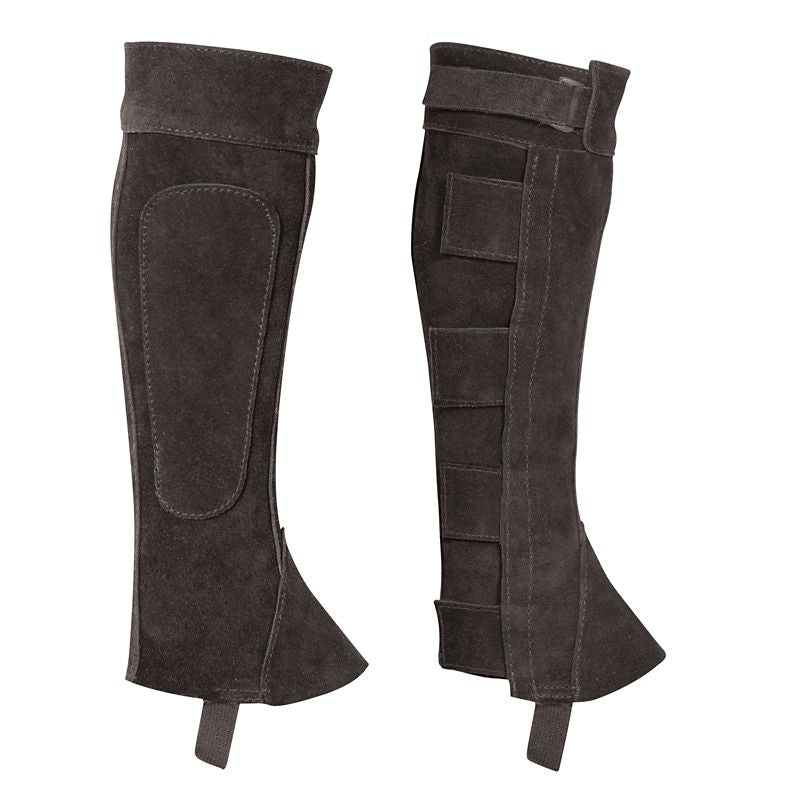 Perris Leather Suede Cowhide Half Chaps