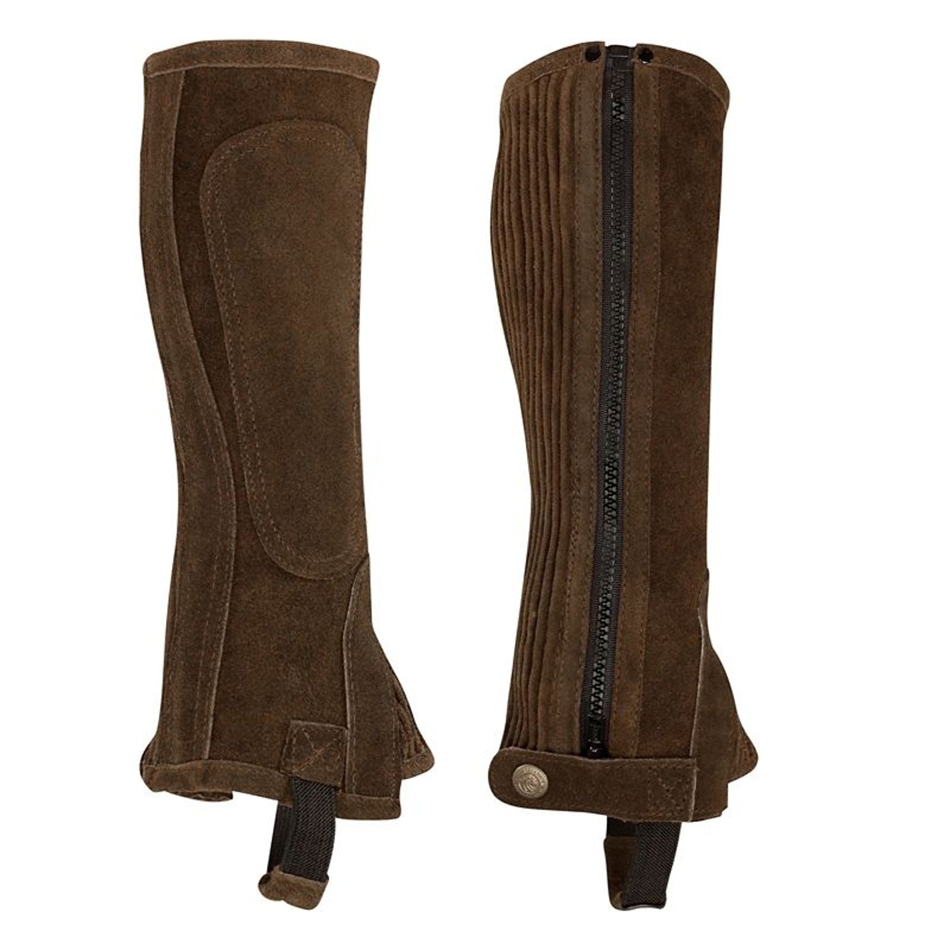 Perris Child Suede Zip Half Chaps