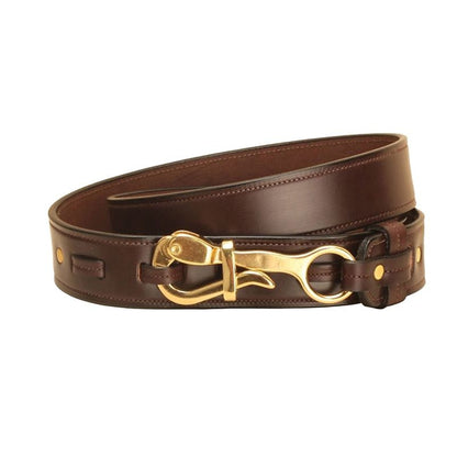 Tory Lthr Pelican Buckle Lthr Belt 28 Havbrass