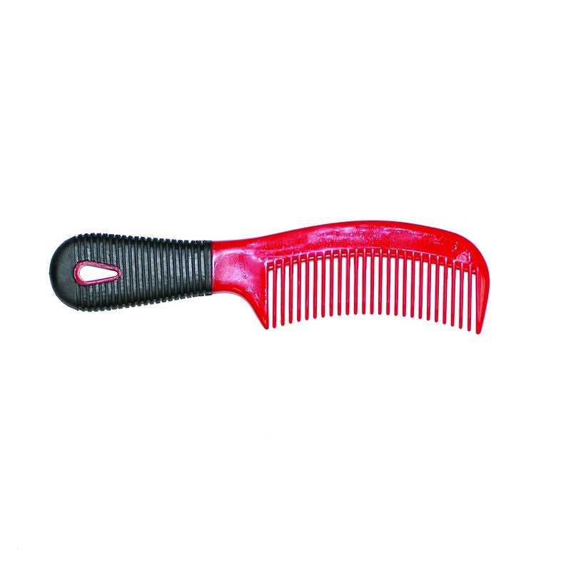 Partrade Rubber Grip Mane And Tail Comb 8 Purple