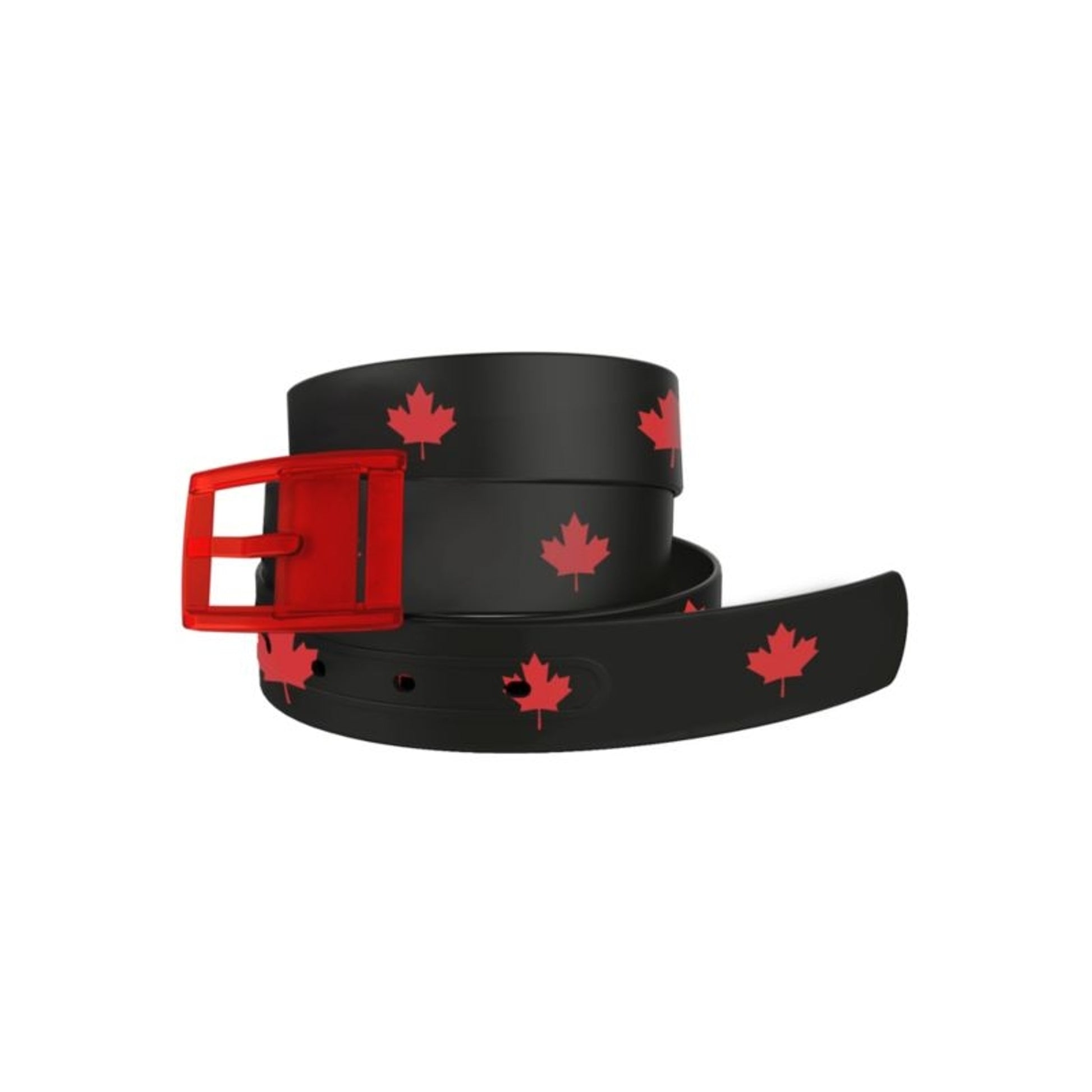Canada Black Belt with Red Buckle
