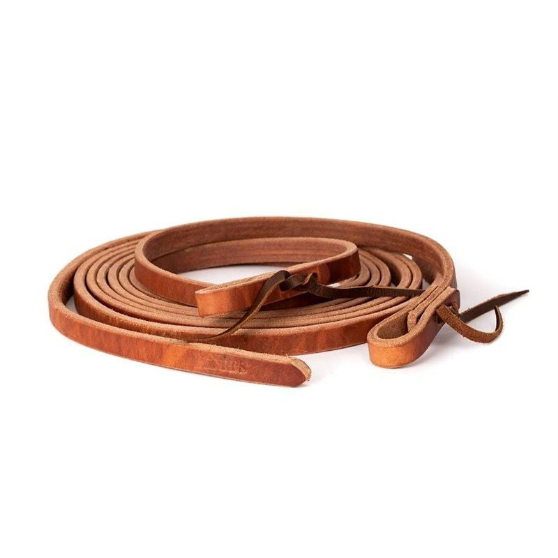 Perris Tie End Leather Western Reins 7ft 6in