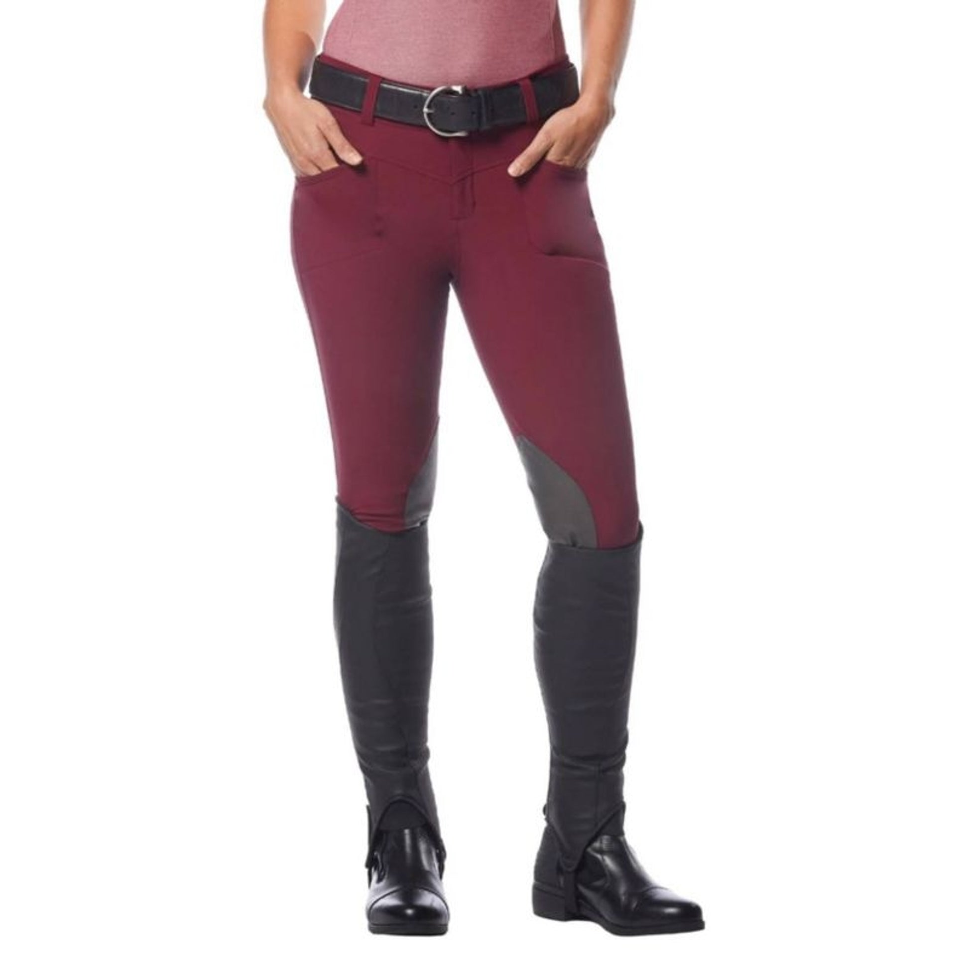 Kerrits Ladies Petite Cross-Over II Knee Patch Bre