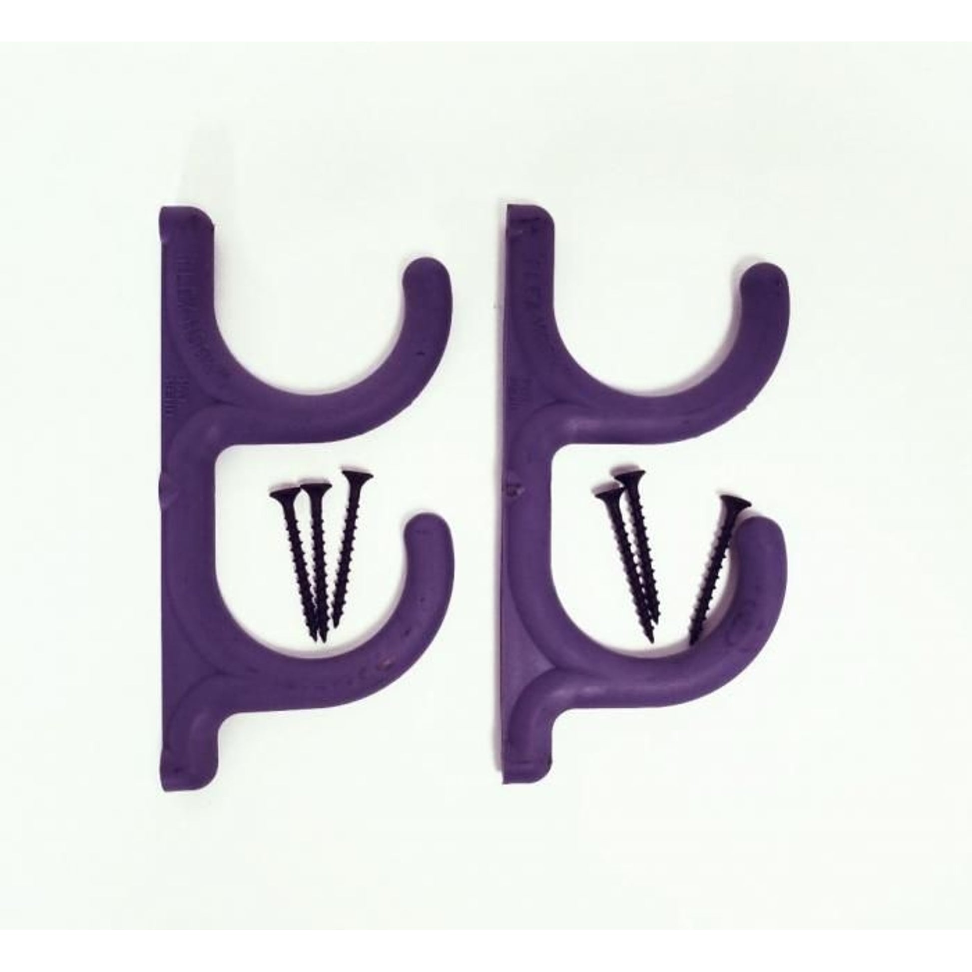 Double Decker Flex Hook Patented Purple 2 Pack