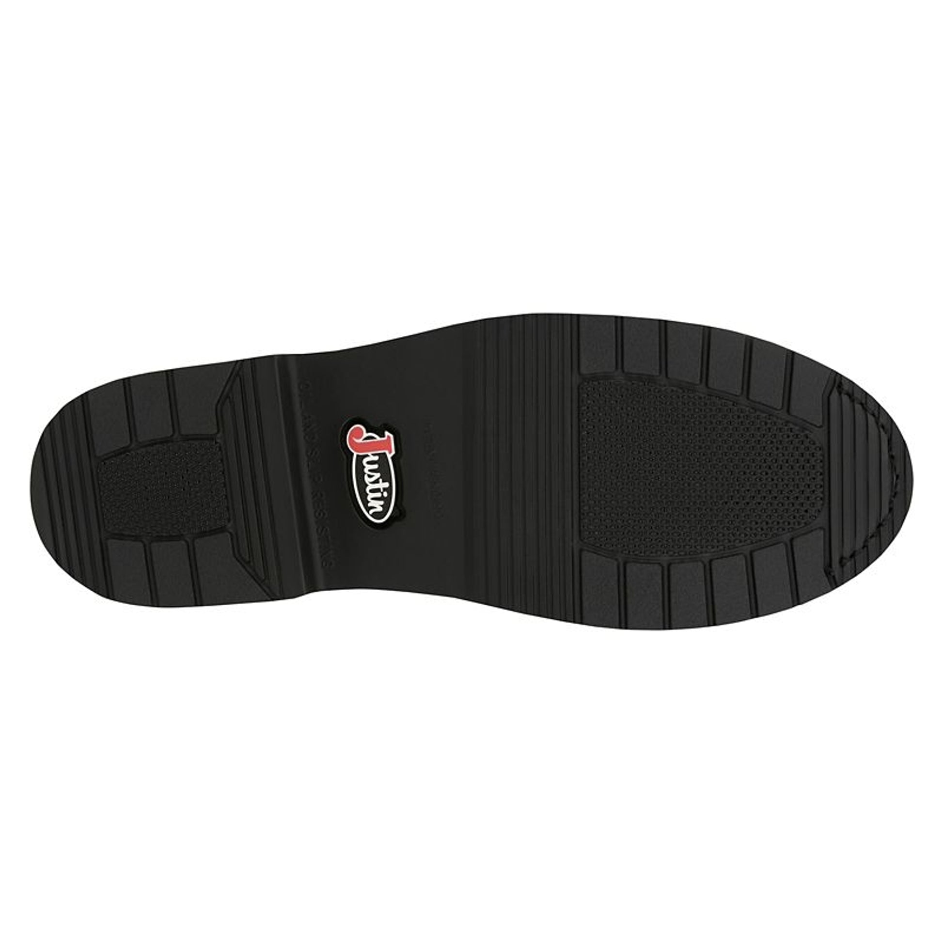Justin Mens Pull On Round Toe Boots