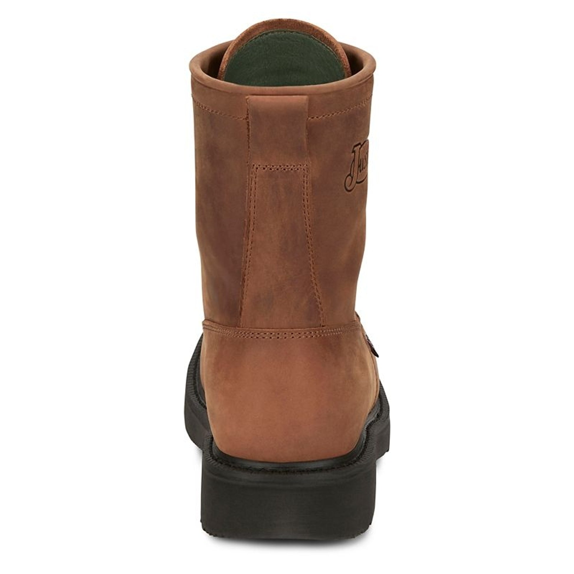 Justin Mens Lacer Rnd Toe Work Boots