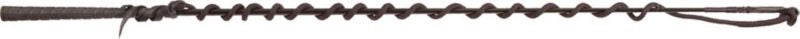 Mustang Training Stick w Nylon Braided Lash 3/8x5