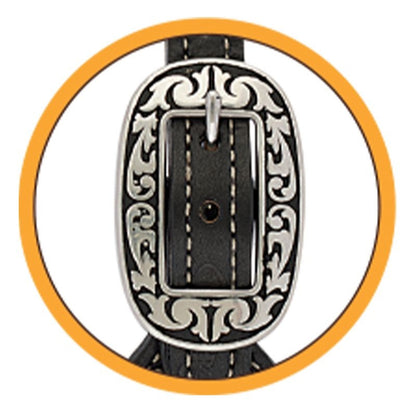 Weaver Basket Bridle Leather Spur Straps
