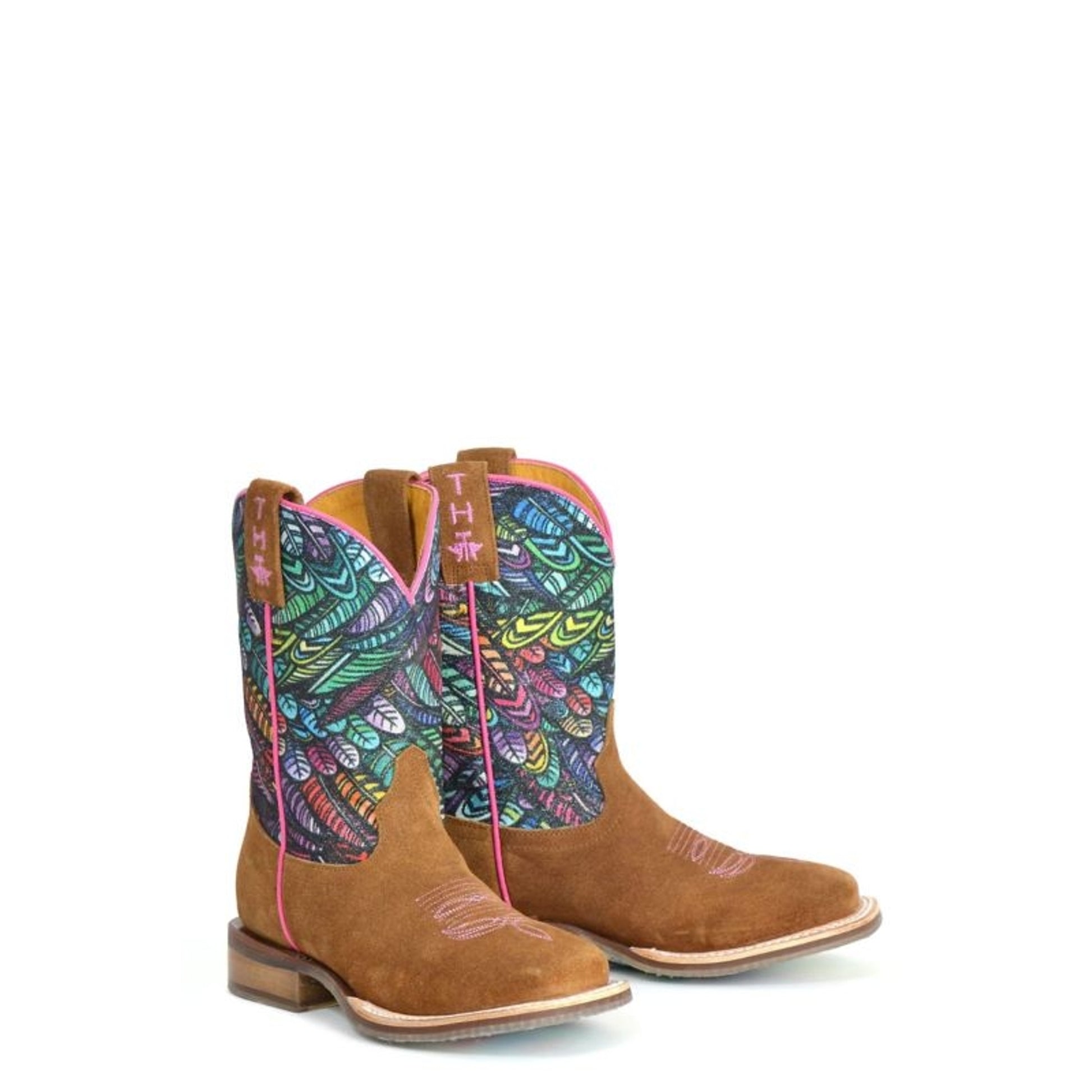 Tin Haul Childs Hummingbird Sole Sq Toe Boots