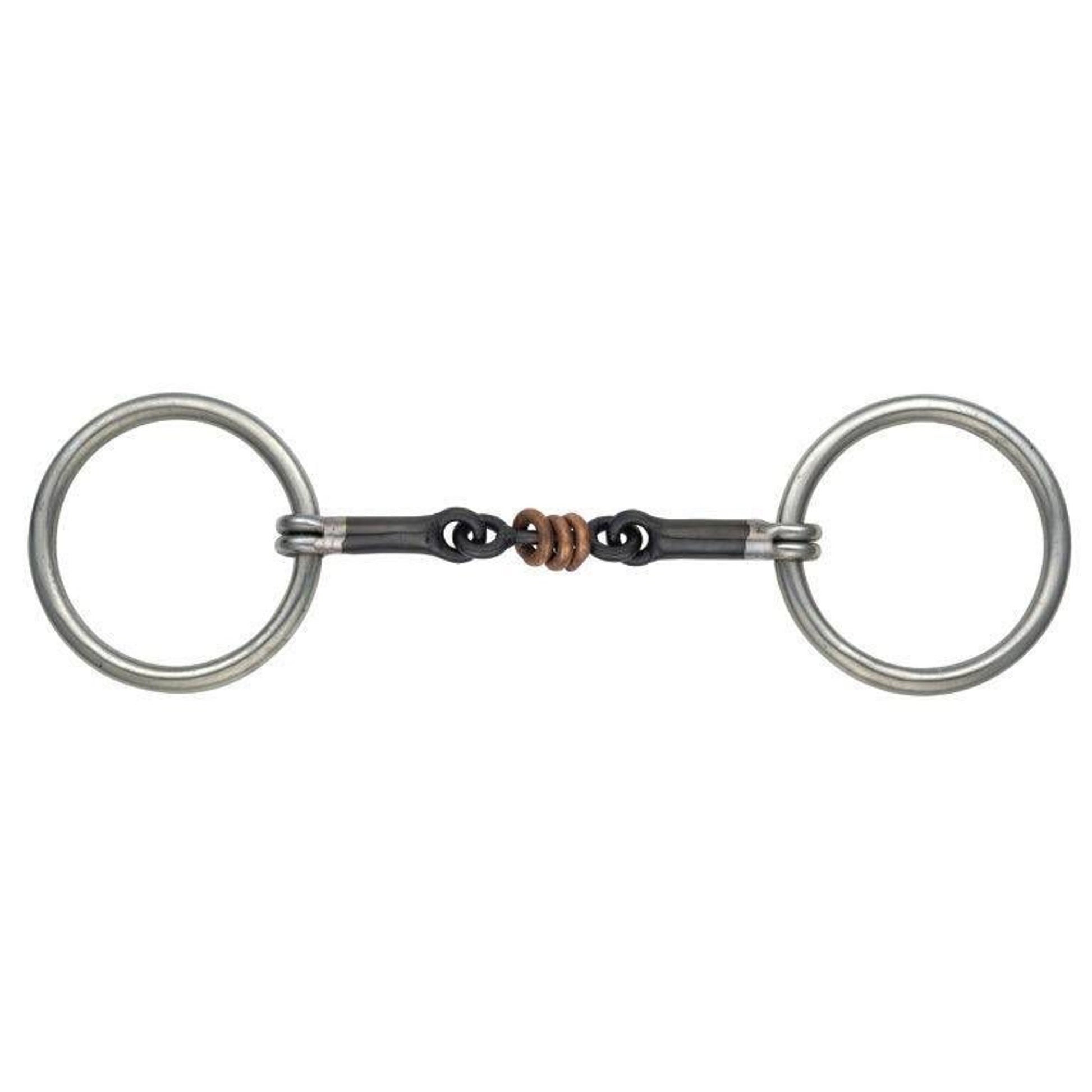 Shires Sweet Iron Copper Roller Snaffle