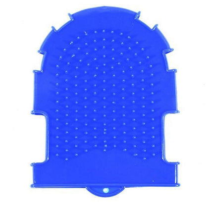 Partrade Bristle And Knobs Grooming Glove