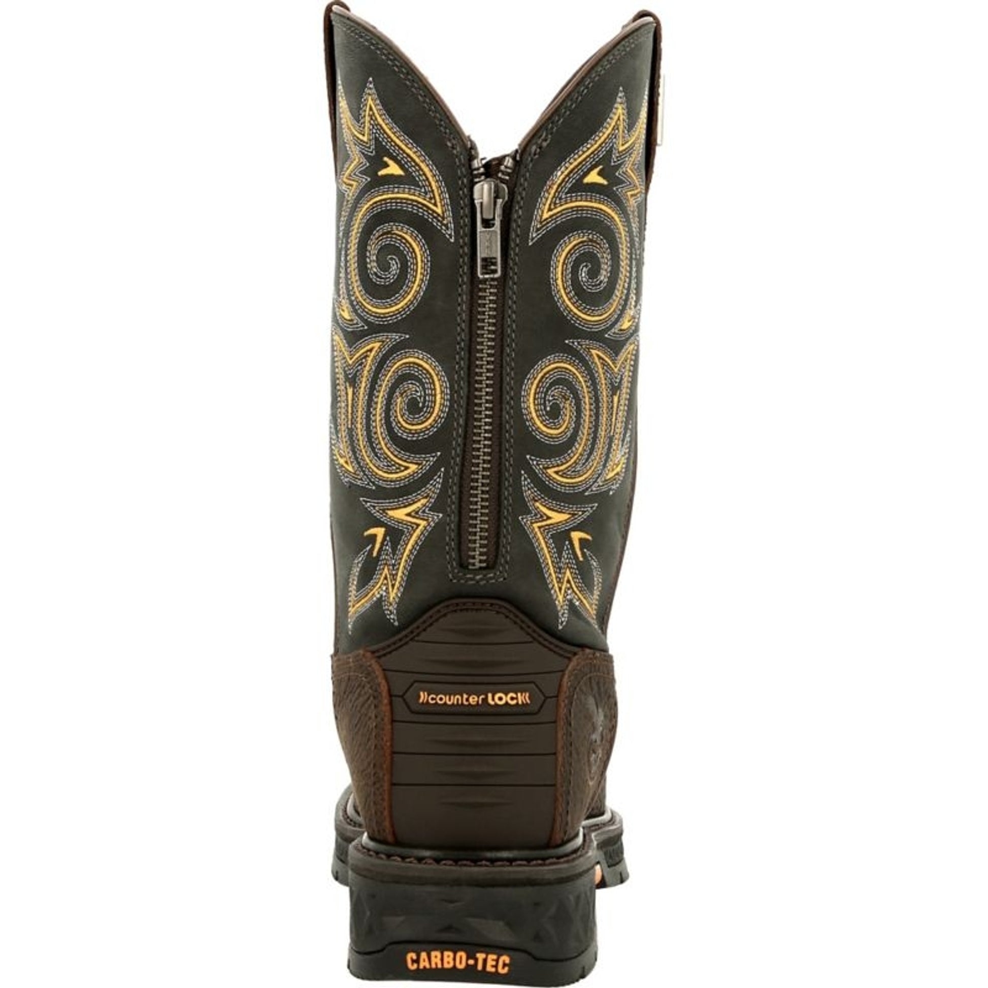 Georgia Boot Mens Sq Toe Steel Toe Boot