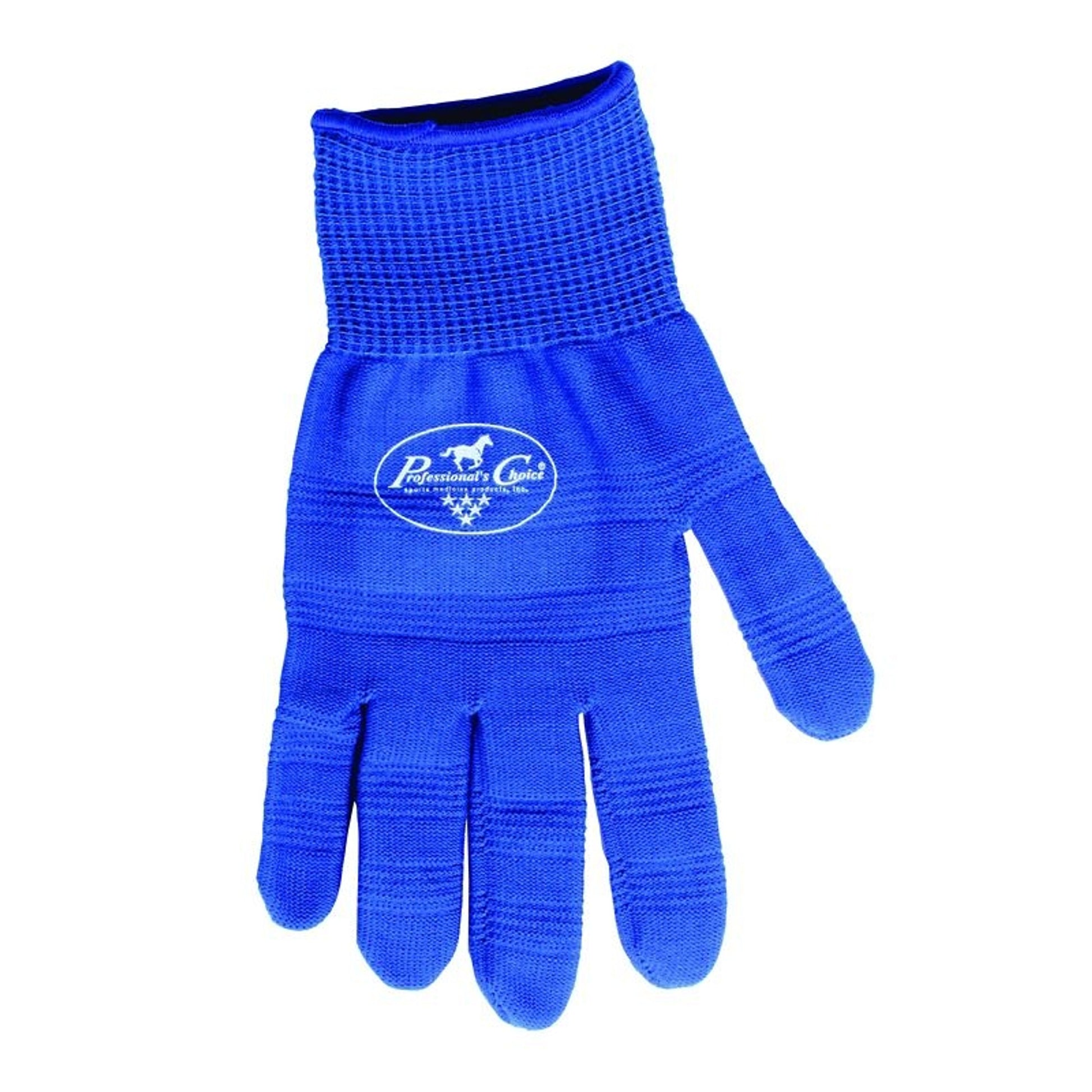 Professionals Choice Rope Glove Large Royal Blue