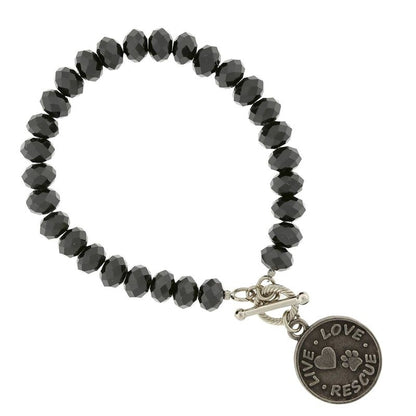 1928 Jewelry Live Love Rescue Bracelet