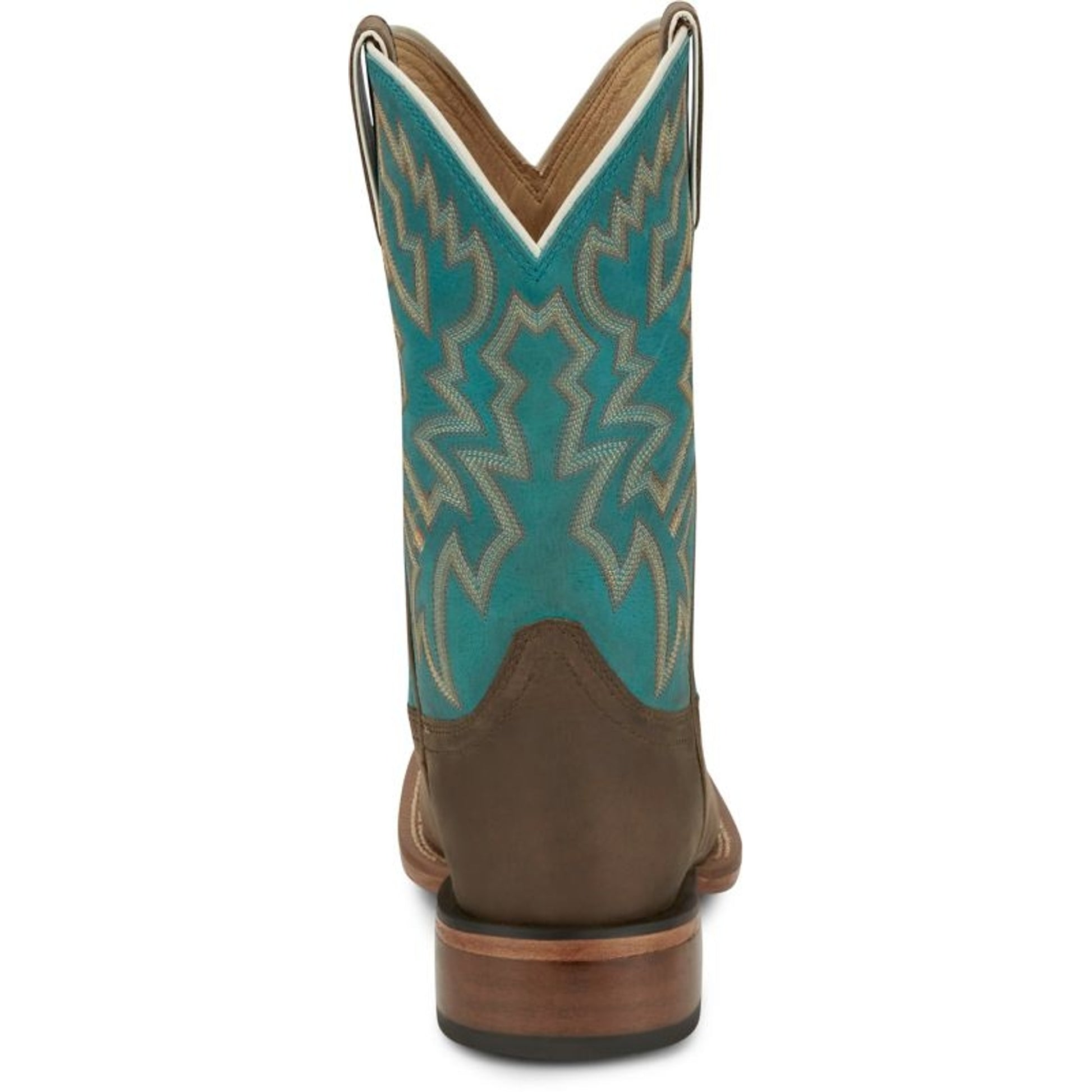 Justin Mens Guy Square Toe Boots
