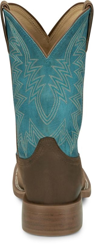 Justin Mens War Dog Sq Toe Boots