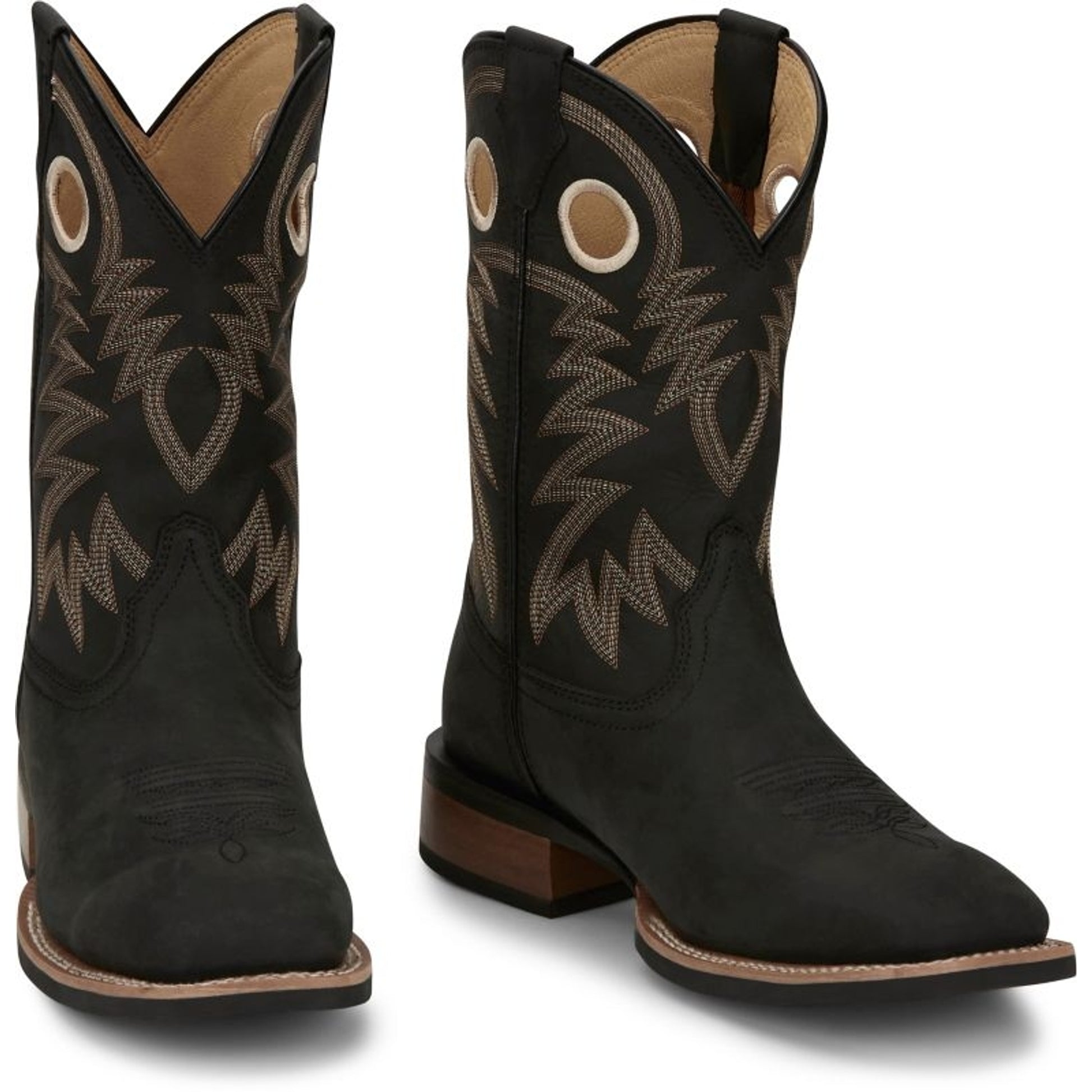 Justin Mens Shane Square Toe Boots
