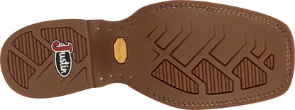 Justin Mens Shane Square Toe Boots