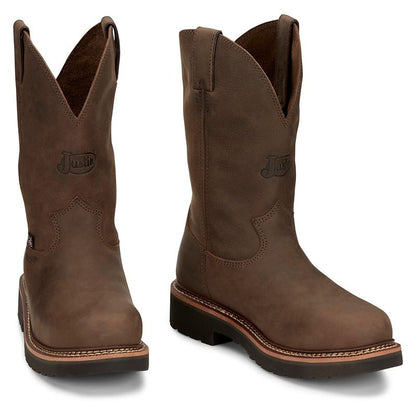 Justin Mens Carbide Steel Toe Boots