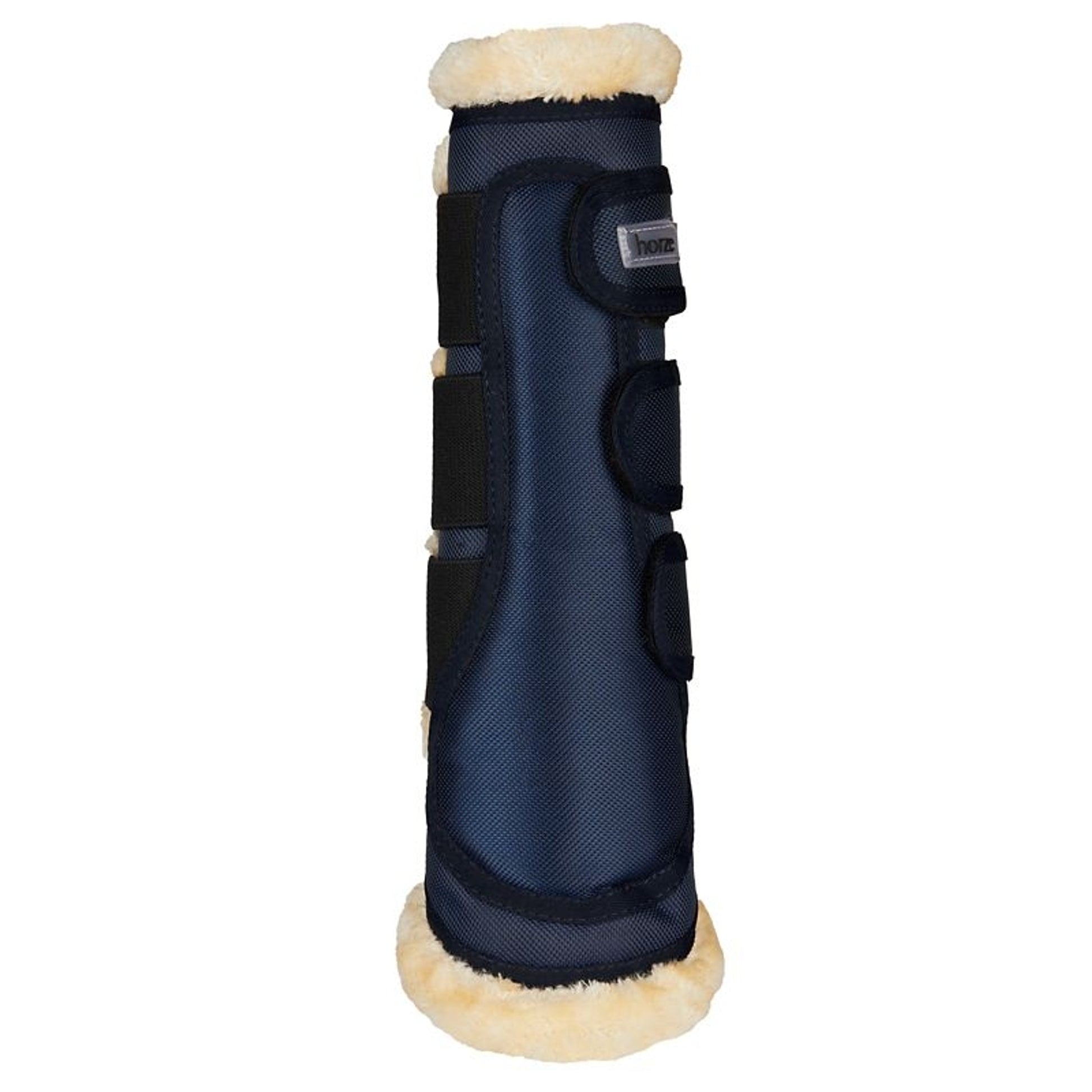 Horze Brushing Boots With Faux Fur