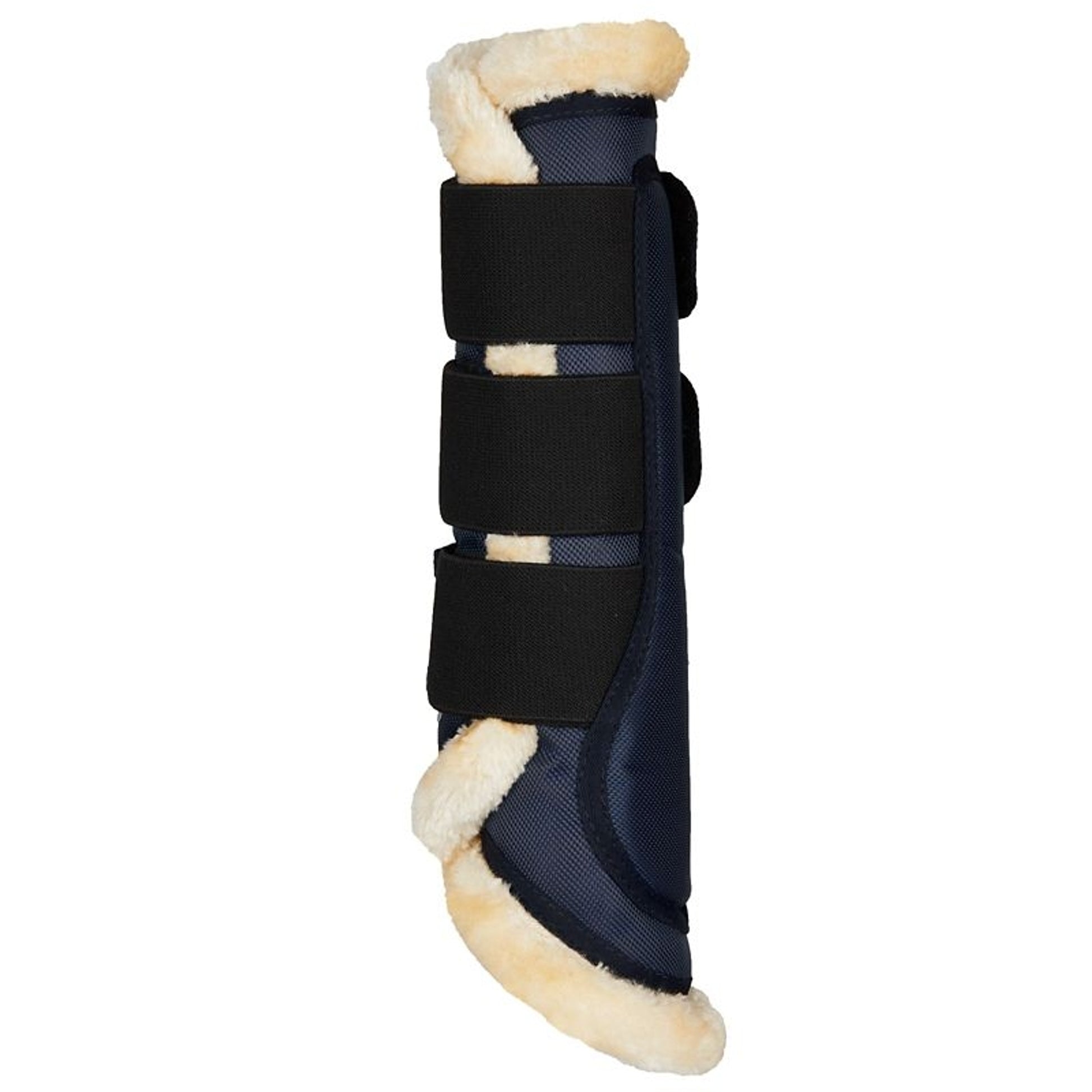 Horze Brushing Boots With Faux Fur