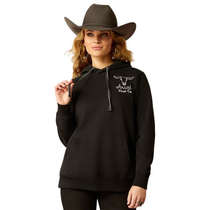 Ariat Ladies Steer Stitch Hoodie