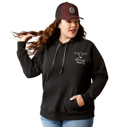 Ariat Ladies Steer Stitch Hoodie