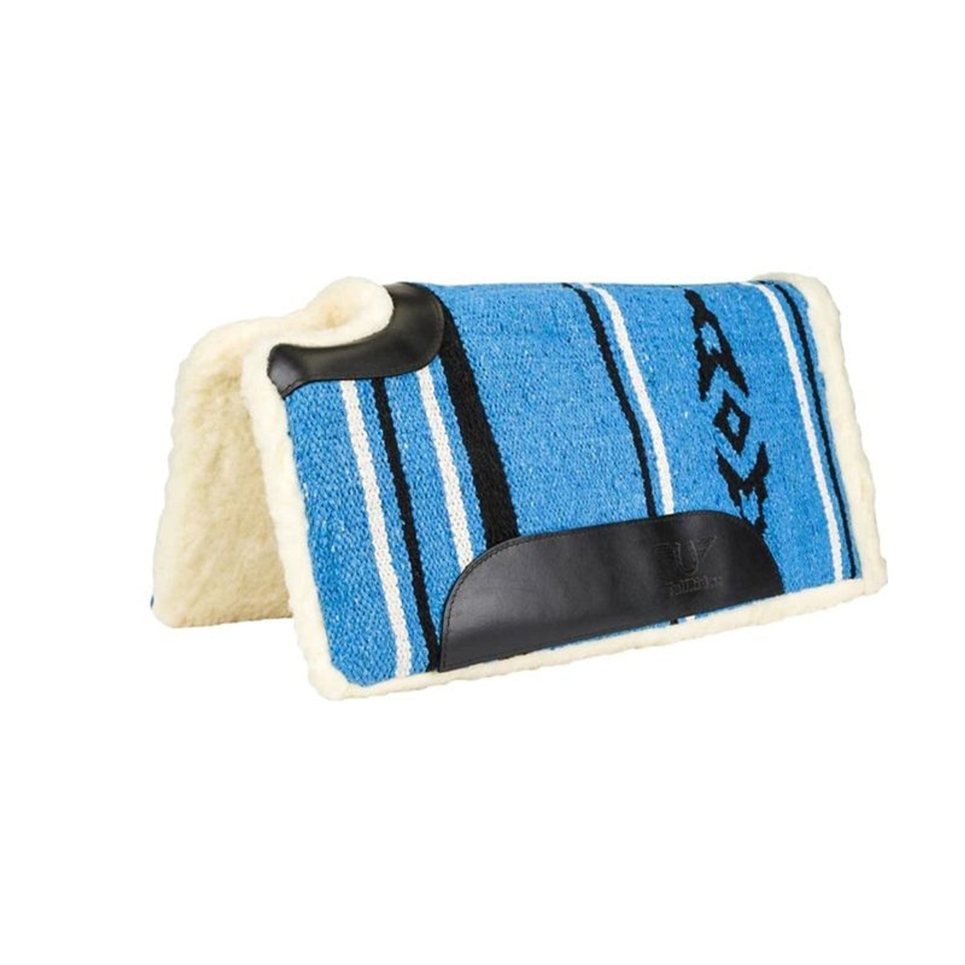 TuffRider Phoenix Small Western Saddle Pad Aqua