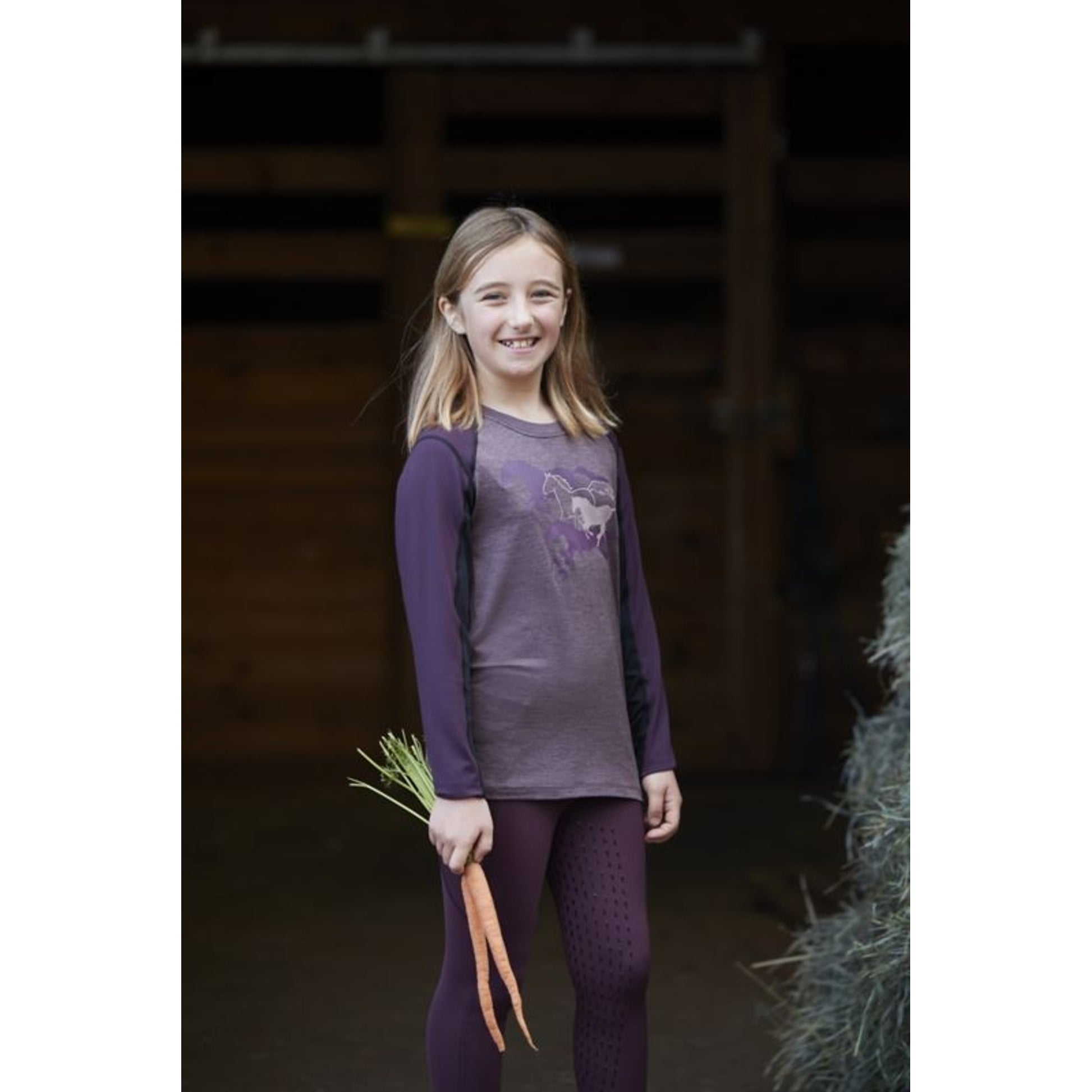 Kerrits Kids Round Up Base Layer Top