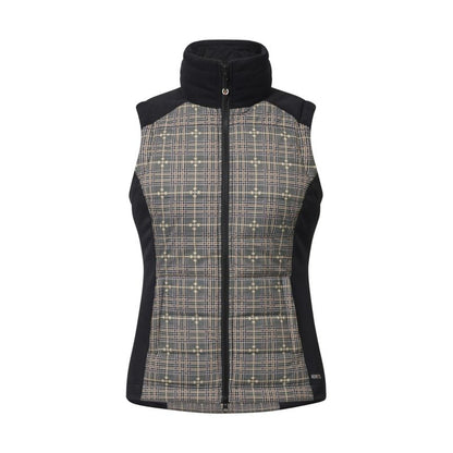 Kerrits Ladies Bits of Plaid Quilted Vest
