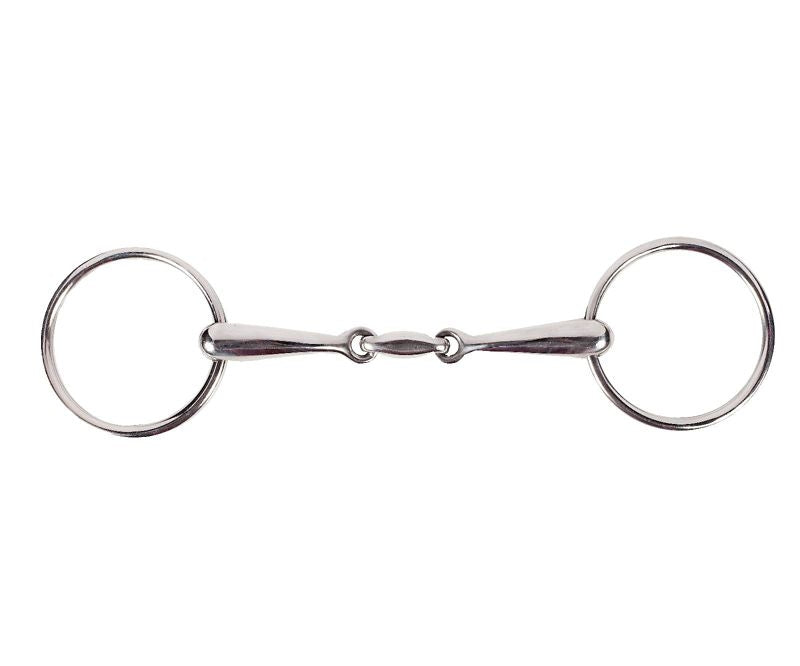 Horze Lozenge Link Loose Ring Snaffle Bit