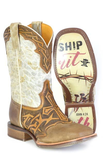 Tin Haul Spirit Sole Sq Toe Boots