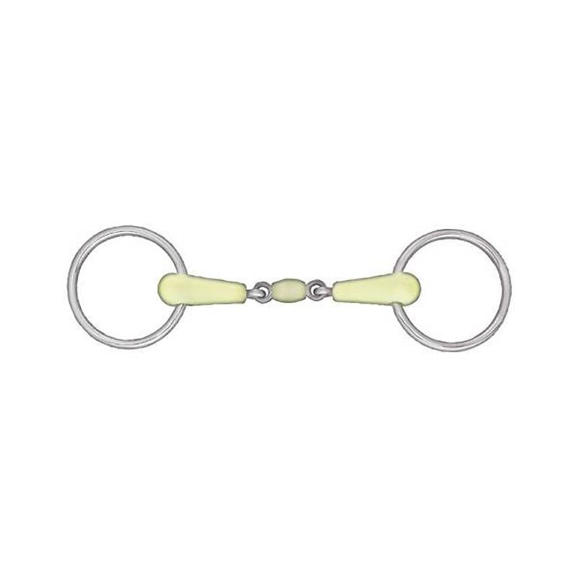 Horze Apple Flavor Peanut Link Snaffle Bit