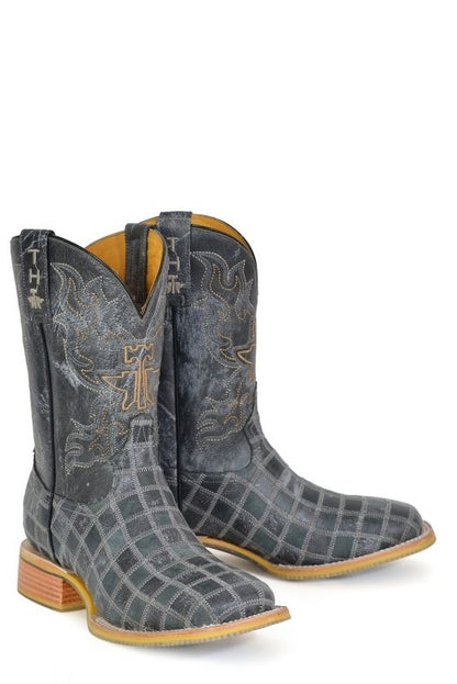 Tin Haul Mens King of Clubs Boots
