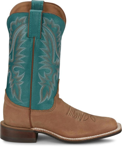 Justin Ladies Shay Square Toe Boots