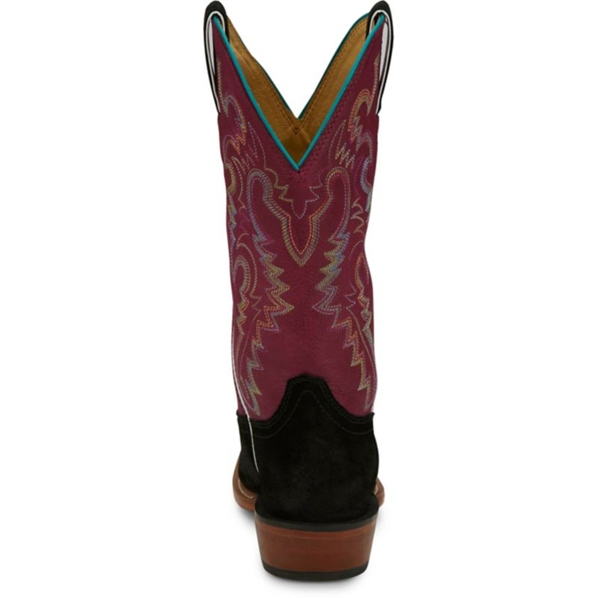 Justin Ladies Annie Up Sq Toe Boots